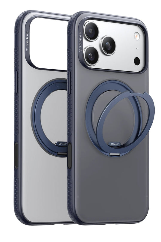 iPhone 17 Pro Max/18 Pro Max O Stand R Fitness Serisi Magsafe Kılıf - Lacivert 2
