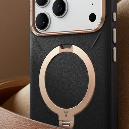 iPhone 17 Pro Max/18 Pro Max O Stand Spin VegSkin Serisi Magsafe Kılıf 3