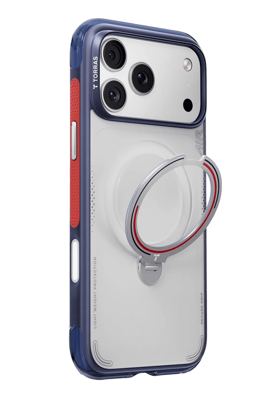iPhone 17 Pro Max/18 Pro Max OStand Q3 Air World Cup Serisi Magsafe Kılıf - Gümüş 3