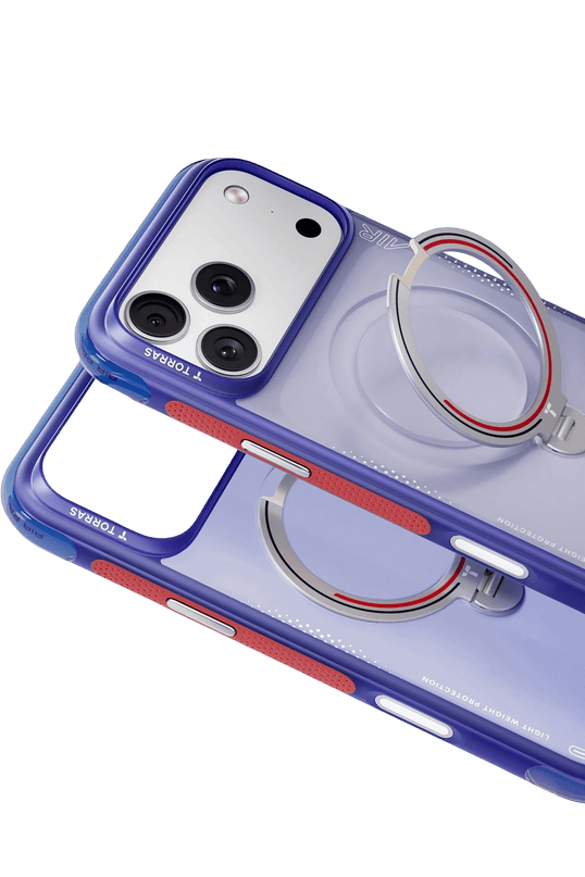 iPhone 17 Pro Max/18 Pro Max OStand Q3 Air World Cup Serisi Magsafe Kılıf - Lacivert 2