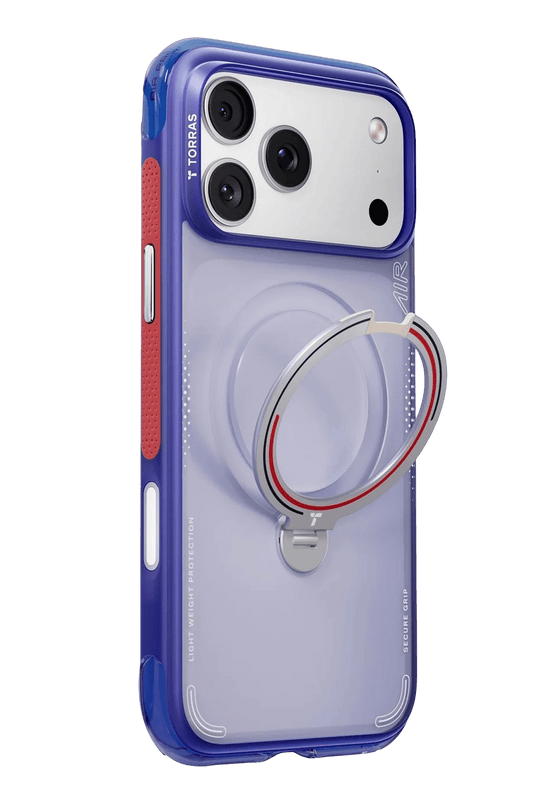 iPhone 17 Pro Max/18 Pro Max OStand Q3 Air World Cup Serisi Magsafe Kılıf - Lacivert 3