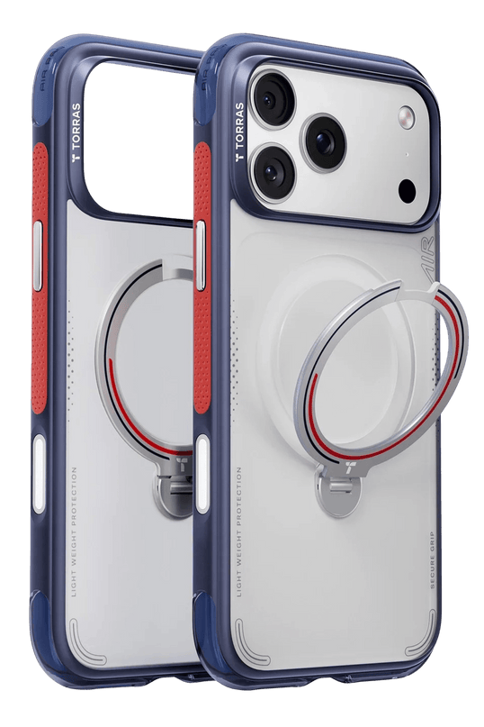 iPhone 17 Pro Max/18 Pro Max OStand Q3 Air World Cup Serisi Magsafe Kılıf - Gümüş
