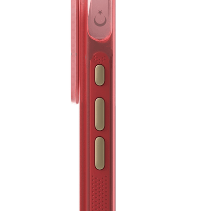 iPhone 17 Pro Max/18 Pro Max OStand Q3 Air World Cup Serisi Magsafe Kılıf - Kırmızı 4