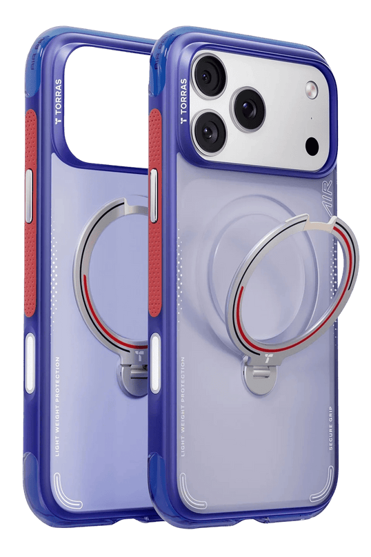 iPhone 17 Pro Max/18 Pro Max OStand Q3 Air World Cup Serisi Magsafe Kılıf - Lacivert