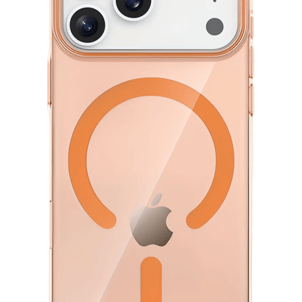 iPhone 17 Pro Max/18 Pro Max PC Blank Magsafe Kapak Kılıf - Turuncu