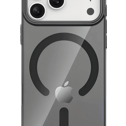 iPhone 17 Pro Max/18 Pro Max PC Blank Magsafe Kapak Kılıf - Siyah
