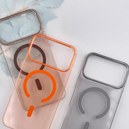 iPhone 17 Pro Max/18 Pro Max PC Blank Magsafe Kapak Kılıf - Siyah 2