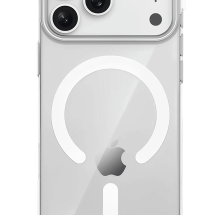 iPhone 17 Pro Max/18 Pro Max PC Blank Magsafe Kapak Kılıf - Şeffaf