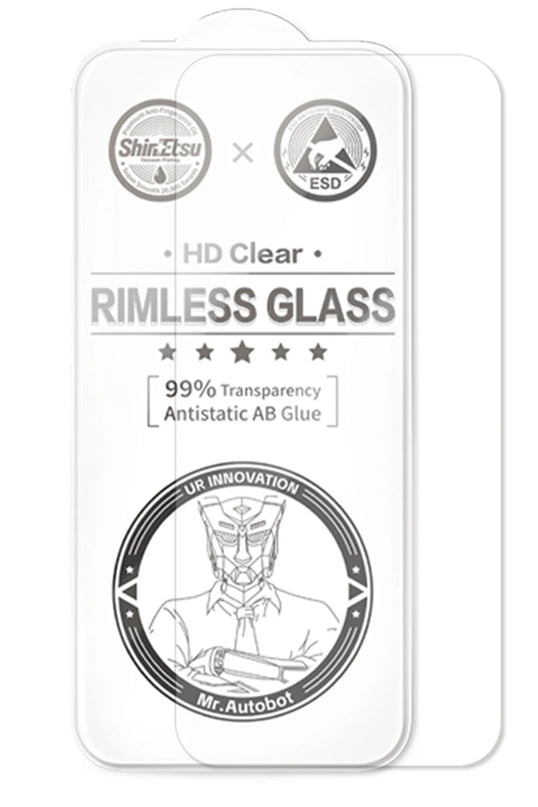 iPhone 17 Pro Max/18 Pro Max Rimless Entire Clear Cam Ekran Koruyucu 2