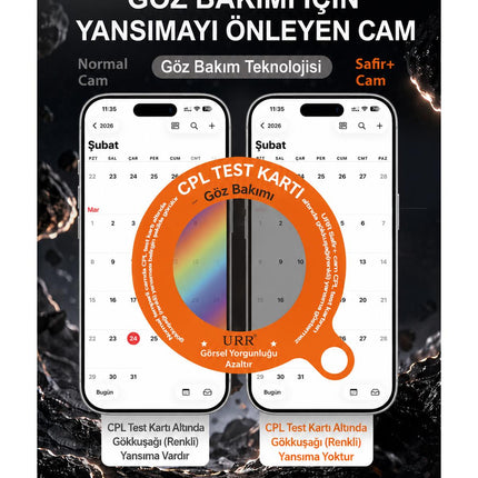 iPhone 17 Pro Max/18 Pro Max Sapphire Plus Cam Ekran Koruyucu 6