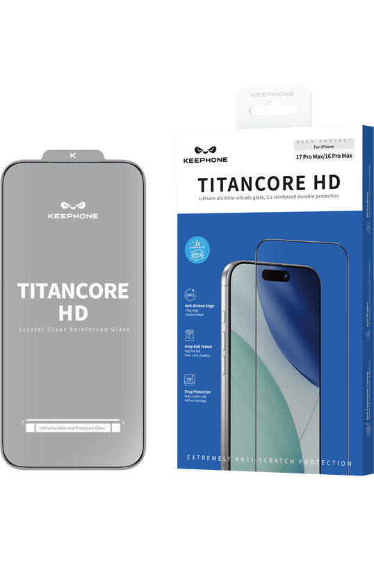 iPhone 17 Pro Max/18 Pro Max Titancore HD Cam Ekran Koruyucu