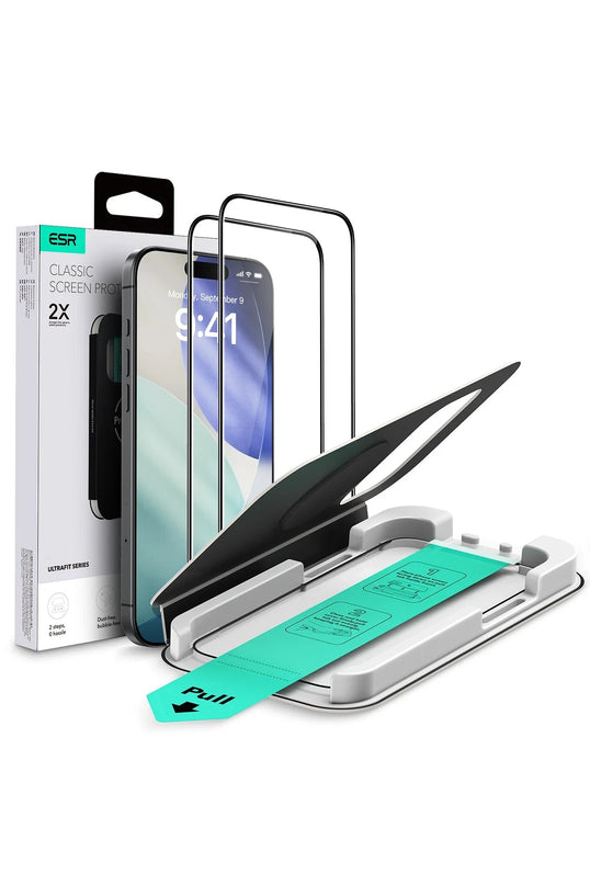 iPhone 17 Pro Max/18 Pro Max UltraFit Classic 2 Adet Cam Ekran Koruyucu