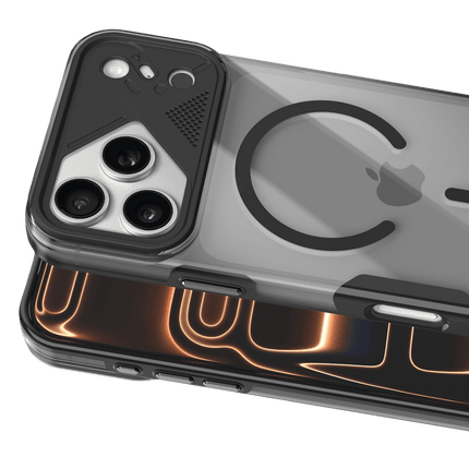 iPhone 17 Pro Max/18 Pro Max Zinko Magsafe Kapak Kılıf - Siyah 2