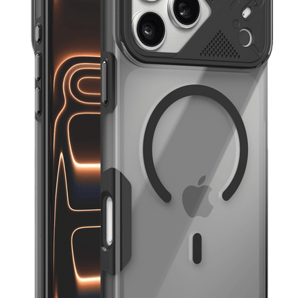 iPhone 17 Pro Max/18 Pro Max Zinko Magsafe Kapak Kılıf - Siyah