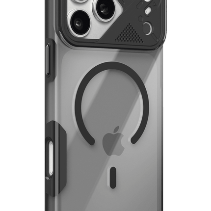 iPhone 17 Pro Max/18 Pro Max Zinko Magsafe Kapak Kılıf - Siyah 3