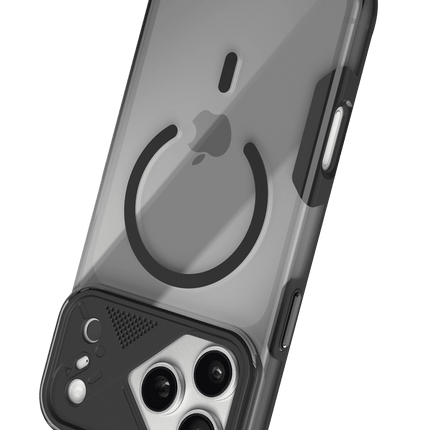 iPhone 17 Pro Max/18 Pro Max Zinko Magsafe Kapak Kılıf - Siyah 4