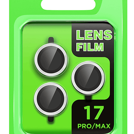 iPhone 17 Pro Raze Metal Kamera Lens - Gümüş