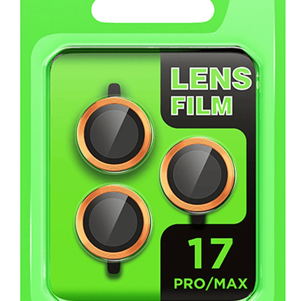 iPhone 17 Pro Raze Metal Kamera Lens - Turuncu