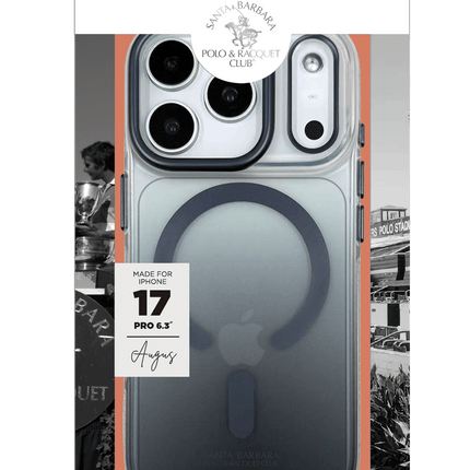 iPhone 17 Pro/18 Pro Augus Magsafe Kapak Kılıf - Turuncu 4