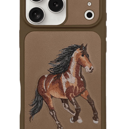 iPhone 17 Pro/18 Pro Boris Kapak Kılıf - Kahverengi