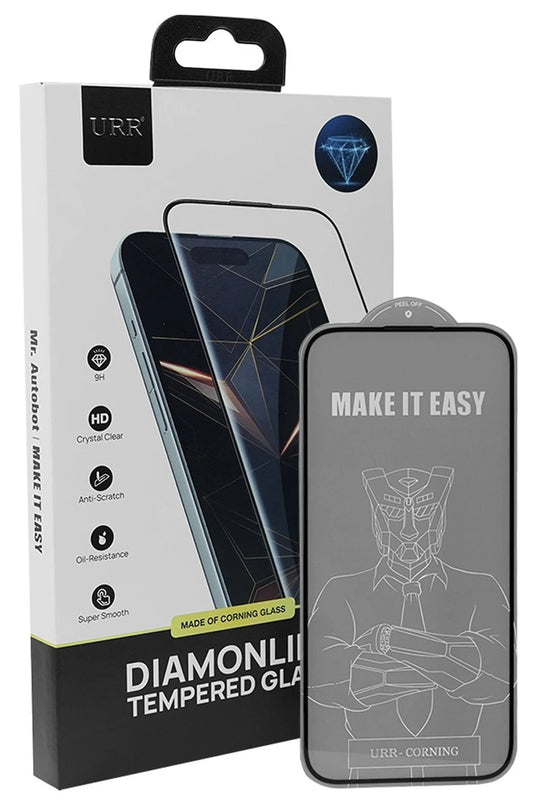 iPhone 17 Pro/18 Pro Diamonlike Corning Glass 3X Shatterproof Sapphire Cam Ekran Koruyucu