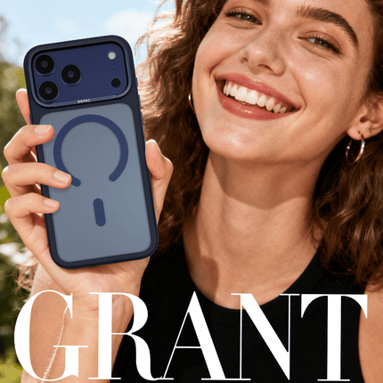 iPhone 17 Pro/18 Pro Grant Magsafe Kapak Kılıf - Beyaz 4