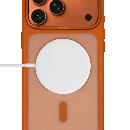 iPhone 17 Pro/18 Pro Grant Magsafe Kapak Kılıf - Turuncu 2