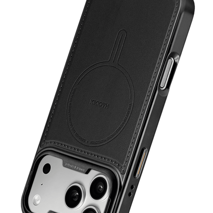 iPhone 17 Pro/18 Pro HBC-465 Carnallite Magsafe Kapak Kılıf - Siyah 3
