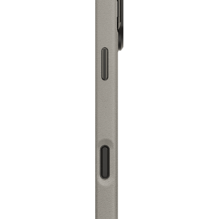 iPhone 17 Pro/18 Pro Heldro Pro Magsafe Standlı Deri Kapak Kılıf - Gri 4