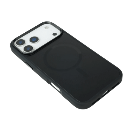 iPhone 17 Pro/18 Pro IRIS Matte Pure Glass Magsafe Kapak Kılıf - Siyah 4