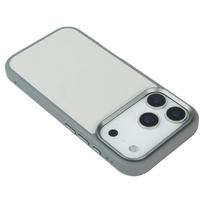iPhone 17 Pro/18 Pro IRIS Matte Pure Glass Magsafe Kapak Kılıf - Titan Gri 5