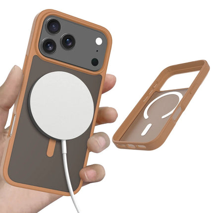 iPhone 17 Pro/18 Pro Jota Magsafe Kapak Kılıf - Çöl Titanyum 5