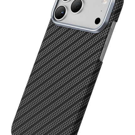 iPhone 17 Pro/18 Pro Kevlar Robin Magsafe Kılıf - Siyah 4