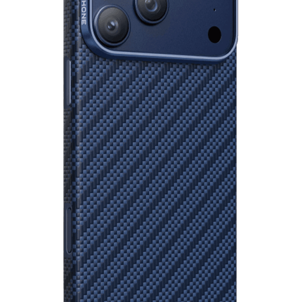 iPhone 17 Pro/18 Pro Kevlar Robin Magsafe Kılıf - Lacivert 3
