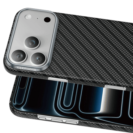 iPhone 17 Pro/18 Pro Kevlar Robin Magsafe Kılıf - Siyah 2