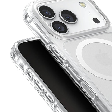 iPhone 17 Pro/18 Pro LifePro Xtreme Classic Magsafe Kapak Kılıf - Şeffaf 2