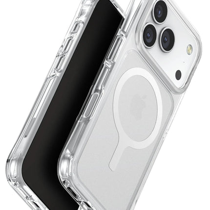iPhone 17 Pro/18 Pro LifePro Xtreme Classic Magsafe Kapak Kılıf - Şeffaf 3
