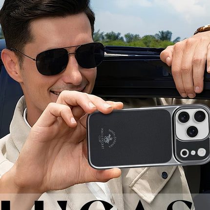 iPhone 17 Pro/18 Pro Lucas Kapak Kılıf - Gri 5