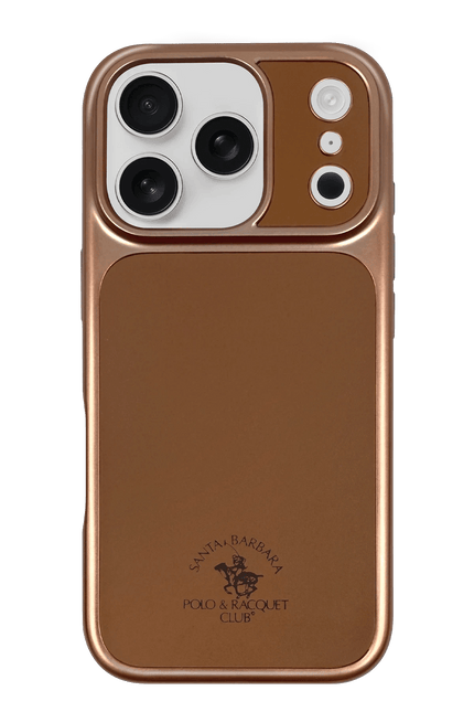 iPhone 17 Pro/18 Pro Lucas Kapak Kılıf - Gold