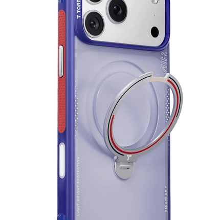 iPhone 17 Pro/18 Pro OStand Q3 Air World Cup Serisi Magsafe Kılıf - Lacivert 3