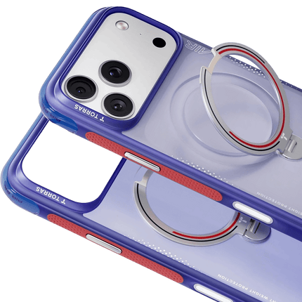 iPhone 17 Pro/18 Pro OStand Q3 Air World Cup Serisi Magsafe Kılıf - Lacivert 2