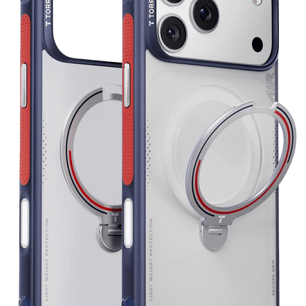 iPhone 17 Pro/18 Pro OStand Q3 Air World Cup Serisi Magsafe Kılıf - Gümüş