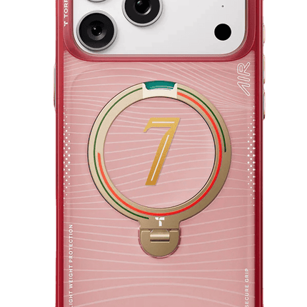 iPhone 17 Pro/18 Pro OStand Q3 Air World Cup Serisi Magsafe Kılıf - Kırmızı 3