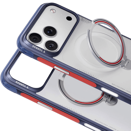 iPhone 17 Pro/18 Pro OStand Q3 Air World Cup Serisi Magsafe Kılıf - Gümüş 2