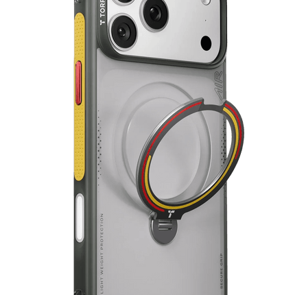 iPhone 17 Pro/18 Pro OStand Q3 Air World Cup Serisi Magsafe Kılıf - Gri 3