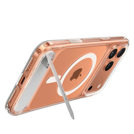 iPhone 17 Pro/18 Pro P Stand Serisi Magsafe Kılıf - Şeffaf 4