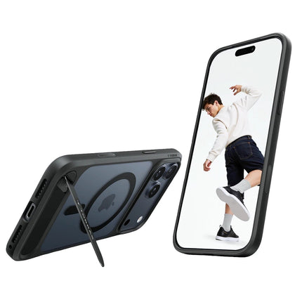 iPhone 17 Pro/18 Pro P Stand Serisi Magsafe Kılıf - Siyah 3