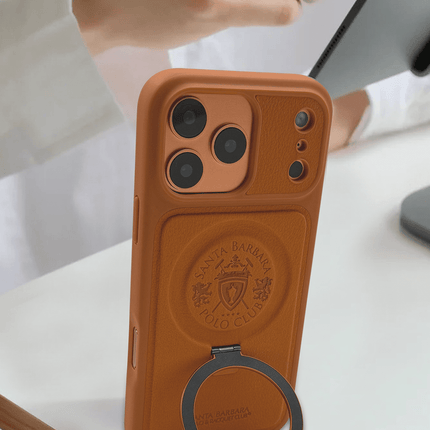 iPhone 17 Pro/18 Pro Primo Magsafe Stand Kapak Kılıf - Turuncu 2