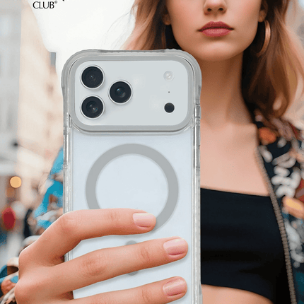 iPhone 17 Pro/18 Pro Rebecca Magsafe Kapak Kılıf - Koyu Gri 5
