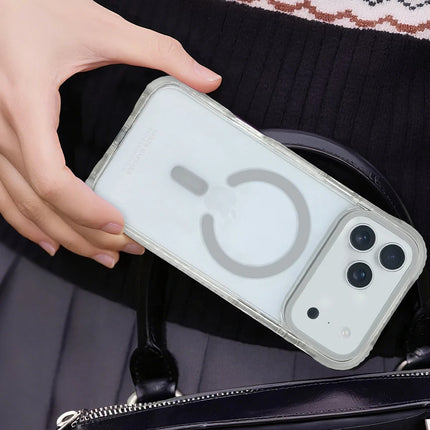 iPhone 17 Pro/18 Pro Rebecca Magsafe Kapak Kılıf - Koyu Gri 3